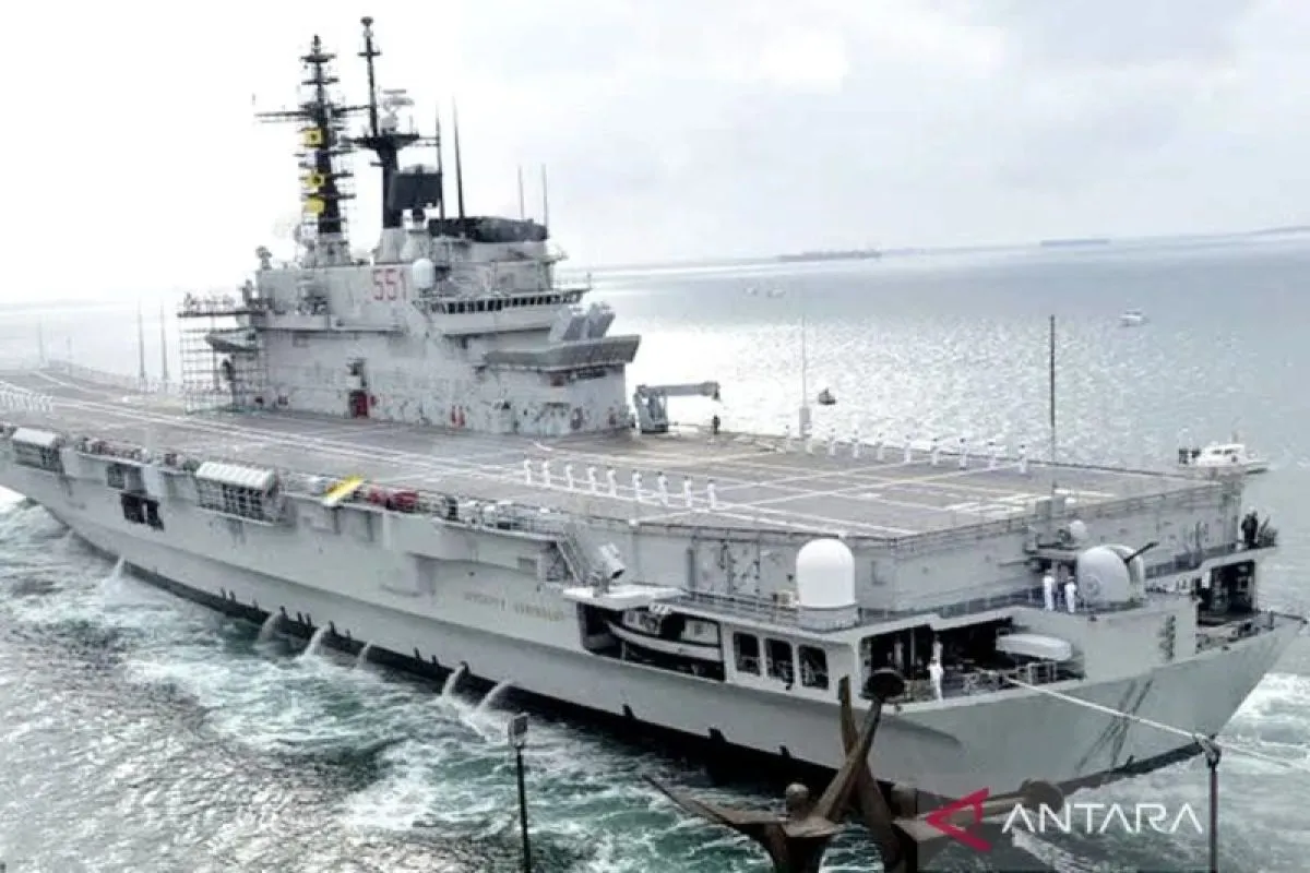 TNI AL Pastikan Kapal Induk Pertama Indonesia Bernama KRI Sriwijaya